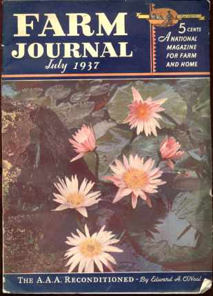 Farm Journal 7/1937 great ads Dionne Quints