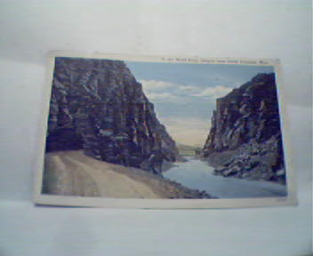 Color Card Wind River Canyon in Wyoming, USA!