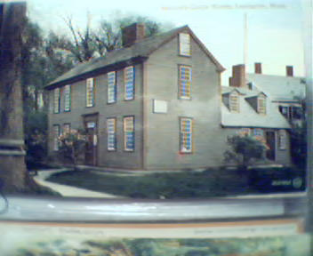 Hancock Claker House in Lexington Mass.