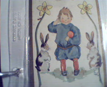 Happy Easter Card Illustrated by EHD