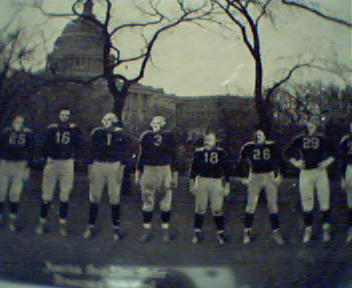 Presidents as Football Players FDR Last One!