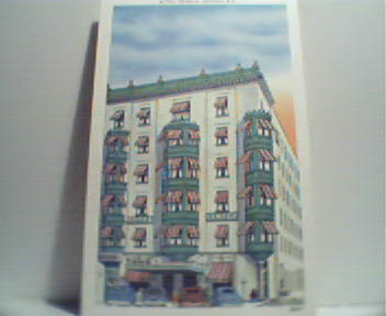 Hotel Seneca, Geneva New York! Linen Card!