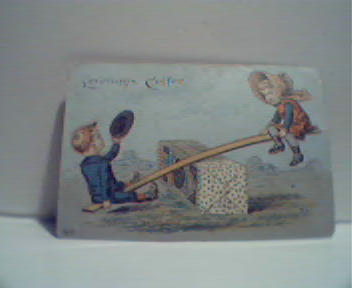 Levners Coffee Blotter Card from 1800s!