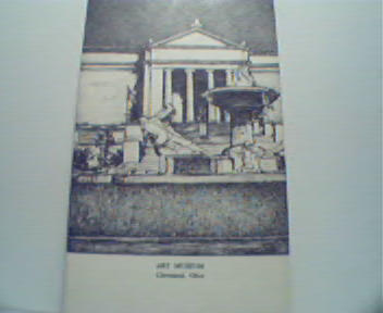 Cleveland Ohio Art Museum Rosenbaum Sketch!