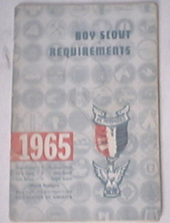 1965 Boy Scout Requirements Merit Badge Book