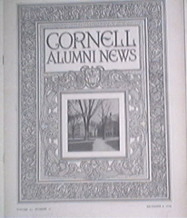 Cornell Alumni News 12/8/1938 Delta Upsilon Memorials