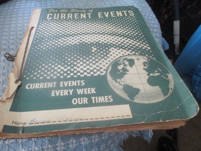 Current Events National School Newspaper 1958 Issues