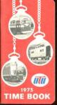 UTU RR & Bus Employees Time Book Detroit 1975