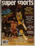 Super Sports 1/1982 Lakers vs Atlanta cover