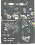 Cub Scout Program Quarterly Winter 1963-64 EX