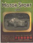 Motor Sport Speed 10/1952 Maserati Gonzalez
