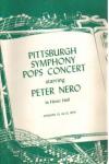 Peter Nero Pgh Symphony Pops 1/1979 program