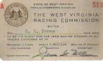1959 West Virginia All Track Season Pass