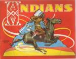 Native American INDIANS 1949 punchout figures