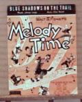 Disney's Melody Time sheet music 1948 EX