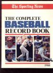 The Complete Baseball Record Book, 1988
