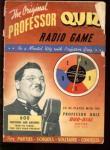 Original Prof. Quiz Radio Game booklet 1939