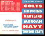 Maryland Universitys 1974 Football Schedule