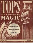 Tops Magic Magazine Oct 1954 Vol 19 No 10