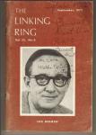 The Linking Ring Sept 1972 Lou Derman