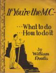 If You're the M.C. by Wiliam Roulis 1947