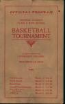 Basketball Tournement Program from 1931!