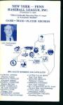 New York Penn Baseball League Guide 1985