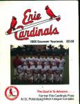 Erie Cardinals 1986 Souvenir Yearbook