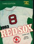 1983 Red Sox Scoreboard Mag!