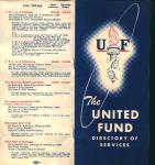 The United Fund Directory of Services