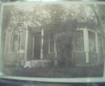 Photo Card of Child and Woman with House