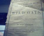 Wild Oats published by Samuel French c1860!