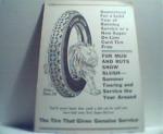 Advertising Card for Delion Cord Tires!