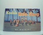 Kodak Hula Show at Wakiki Chrom Card!