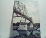 Clinton Iowa High Bridge! Color Photo Repro!