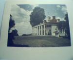 The Mount Vernon Mansion;East Front!frm Pht