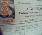 A.W. Fraley Co. With Ill. of Battery at Top