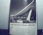 Architectural Record-7/63 Sarrinen's  Dulles