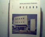 Arch. Record-10/51 Aquarium,Movie House,More!