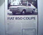 Fiat 850 Coupe Road&Track Road Test!