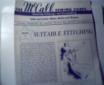 McCalls Sewing Corps Lesson4 Suitable Stitch