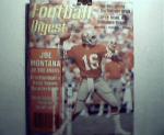 Football Digest-5/6-82 Super Bowl XIV,Joe Montana,More!