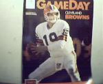 Gameday-Steelers vs Browns 12/26/87! Rooney Family!