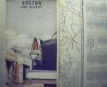 Atlantic Oil-Boston and Vicinity Map from 1957!