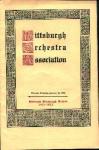 Pittsburgh Orchestra 16th Season Program