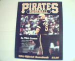 Pirates Baseball! 1984 Official Scorebook!
