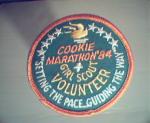 Cookie Marathon 1984 Girl Scout Volunteer!