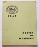 Antique Auto Club Members Roster/Information Book, 1962