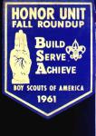 BSA Fall Roundup Patch, 1961