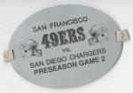 SF 49ers Game Pass Armband 1970s  UNIQUE
